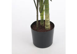 Kunstplant Mica Areca palm in plastic pot 150x100cm