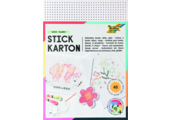 Borduurkaarten Folia 17.5 x x24.5cm 300gr 40 vel wit