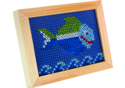 Borduurkaarten Folia 17.5 x x24.5cm 300gr 10 vel assorti