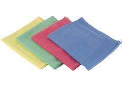 Microvezeldoek Cleaninq prof 40x40cm geel 10 stuks
