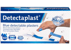 Waterafstotende blauwe pleister Detectaplast 180x20mm