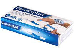 Waterafstotende blauwe pleister Detectaplast 180x20mm