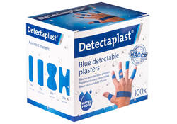 Waterafstotende blauwe pleister Detectaplast assorti