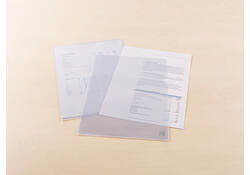 Insteekmap L-model Oxford A4 PVC 140µ glashelder 100 stuks