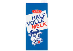 Melk Landhof halfvol houdbaar pak 1 liter