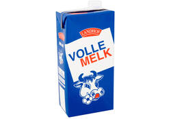 Melk Landhof vol houdbaar pak 1 liter