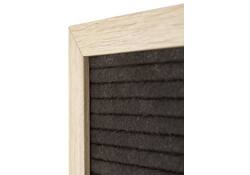 Letterbord IEZZY 40x60cm naturel hout