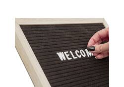 Letterbord IEZZY 40x60cm naturel hout