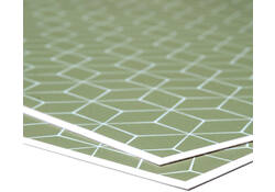 Placemat IEZZY hexagon groen