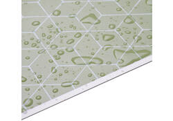 Placemat IEZZY hexagon groen