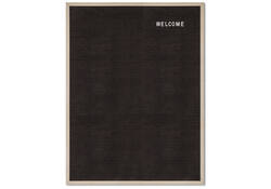 Letterbord IEZZY 60x80cm naturel hout