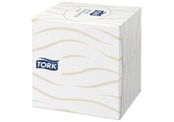 Facial tissues Tork extra zacht premium 2-laags 100vel kubus wit 140278
