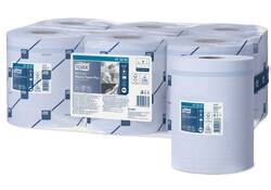 Poetsrol Tork Reflex™ M4 centerfeed Plus 2-laags 151m blauw 473391
