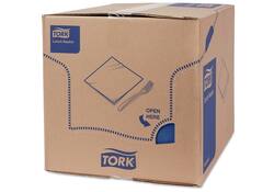 Lunchservet Tork Advanced 1/8 vouw 2-laags 328x325mm 200 vel donkerblauw 477421