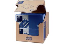 Lunchservet Tork Advanced 1/8 vouw 2-laags 328x325mm 200 vel donkerblauw 477421