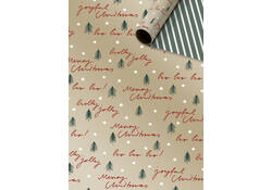 Inpakpapier Stewo Traditional Day 200x70cm assorti