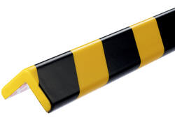 Beschermingsprofiel Durable C35 hoek 1m geel zwart