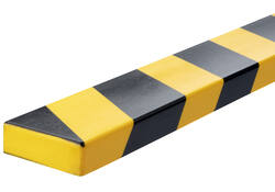 Beschermingsprofiel Durable S20 recht 1m geel zwart