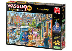 Puzzel Wasgij Original 45 Verhuisdag! 1000st