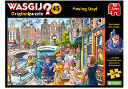 Puzzel Wasgij Original 45 Verhuisdag! 1000st