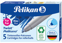 Rollerpenvulling Pelikan ECO KM/5 blauw 0,3mm