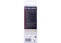 Gelschrijver Sakura Gelly Roll Gold Shadow set à 5 kleuren