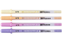Gelschrijver Sakura Gelly Roll Moonlight 10 sunrise set à 4 kleuren