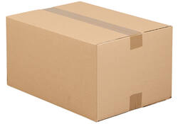 Verzenddoos IEZZY 150x110x110mm B-golf bruin