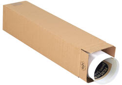 Vierkante koker IEZZY 1200x120x120mm bruin