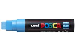 Verfstift Posca PC17K extra breed rechthoek lichtblauw