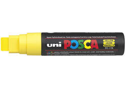 Verfstift Posca PC17K extra breed rechthoek geel