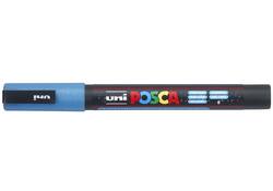 Verfstift Posca PC3M fijn glitter lichtblauw
