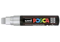 Verfstift Posca PC17K extra breed rechthoek zilver