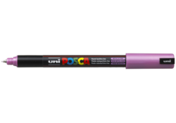 Verfstift Posca PC1MR extra fijn metallic roze