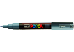 Verfstift Posca PC1MC extra fijn leisteengrijs