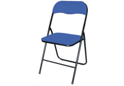 Klapstoel BRASQ FC100 blauw-zwart&nbsp;&nbsp;&nbsp;&nbsp;&nbsp;&nbsp;&nbsp;&nbsp;&nbsp;&nbsp;&nbsp;&nbsp;