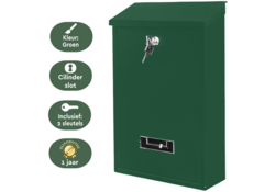 Brievenbus BRASQ PB100 Basic groen