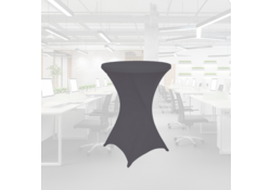 Tafelrok BRASQ voor statafel 80cm antraciet