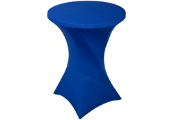 Tafelrok BRASQ voor statafel 80cm blauw