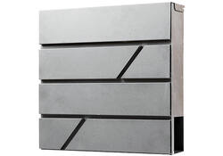 Brievenbus BRASQ PB200 Deluxe RVS