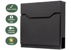 Brievenbus BRASQ PB300 Premium zwart