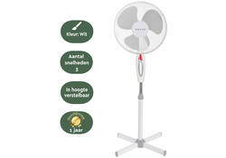 Statiefventilator BRASQ F300 Ø 40cm wit