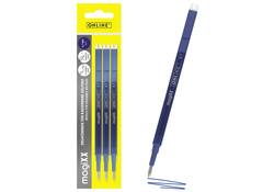 Gelschrijvervulling Online Magixx 0.7mm blauw blister à 3 stuks