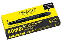 Inktpatroon Online Kombi zwart doos à 5 stuks