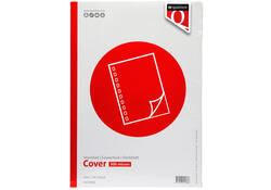 Voorblad Quantore A4 PP 300 micron zwart 100 stuks