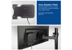 Dockingstation ACT USB-C Dual Monitor met Power Delivery