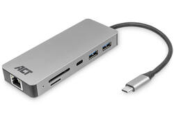 Dockingstation ACT USB-C 7-in-1