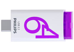 USB Stick Philips Click USB-C 64GB Magic Purple