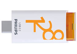 USB Stick Philips Click USB-C 128GB Sunrise Orange
