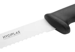 Broodmes Hygiplas 205 mm zwart